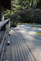 Japanese sand garden 1