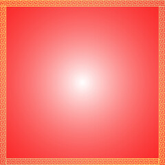 Background with a pattern of chinese elements. Vector Illustration.