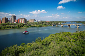 Urban Heartbeat: Downtown Saskatoon, Saskatchewan Skyline