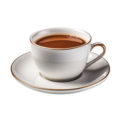 Fototapeta premium a cup of hot tea isolated