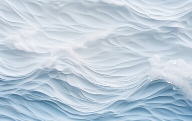Obraz premium Clean white water wave texture, capturing the natural beauty of ripples template background.