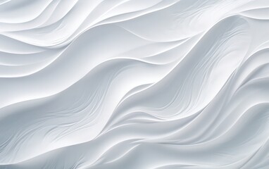 Naklejka premium Clean white water wave texture, capturing the natural beauty of ripples template background.