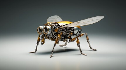 Eine wunderschöne Roboter Fliege.