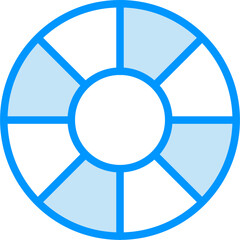 color pallat vector design icon .svg