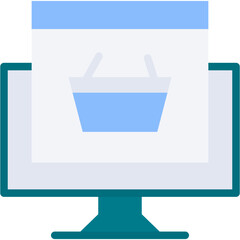 online shopping vector design icon . svg