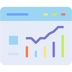 Website Traffic vector design icon . svg