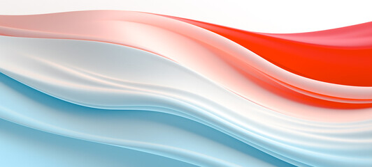 Obraz premium Wave colorful art design. The wave is vibrant, For art texture, presentation design or web design and web background. Generative AI.