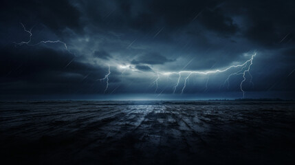  The distant sound of thunder can be heard in the distance, a reminder of the power of God