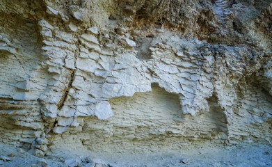 Weathering and collapse of shell rocks on the Tarkhankut Peninsula, western Crimea