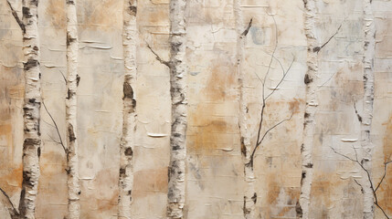 bark of the birch tree background