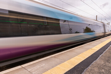 Fototapeta premium Speeding Train