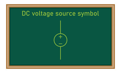 Ideal voltage source. DC voltage source. Scientific resources for teachers and students.