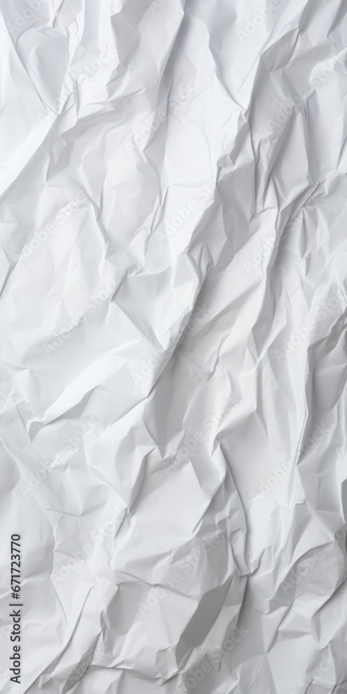 Poster A close-up view of a single sheet of white paper. This versatile image can be used in various contexts