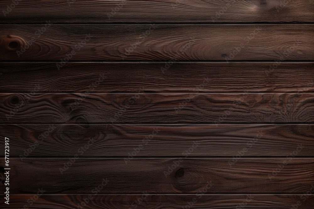 Poster A detailed close up view of a wooden wall. This image can be used to showcase textures, patterns, or as a background for various design projects