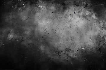 Obraz premium A black and white photo of a dirty wall. This image can be used to depict urban decay, grunge aesthetics, or as a background for text or design elements