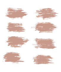 Fototapeta premium Wheat vector banner design set