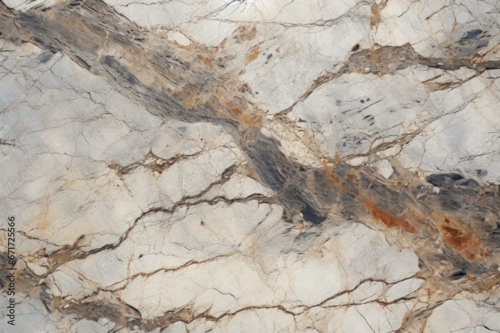 Poster A detailed view of a smooth marble surface, perfect for adding a touch of elegance and luxury to any design project