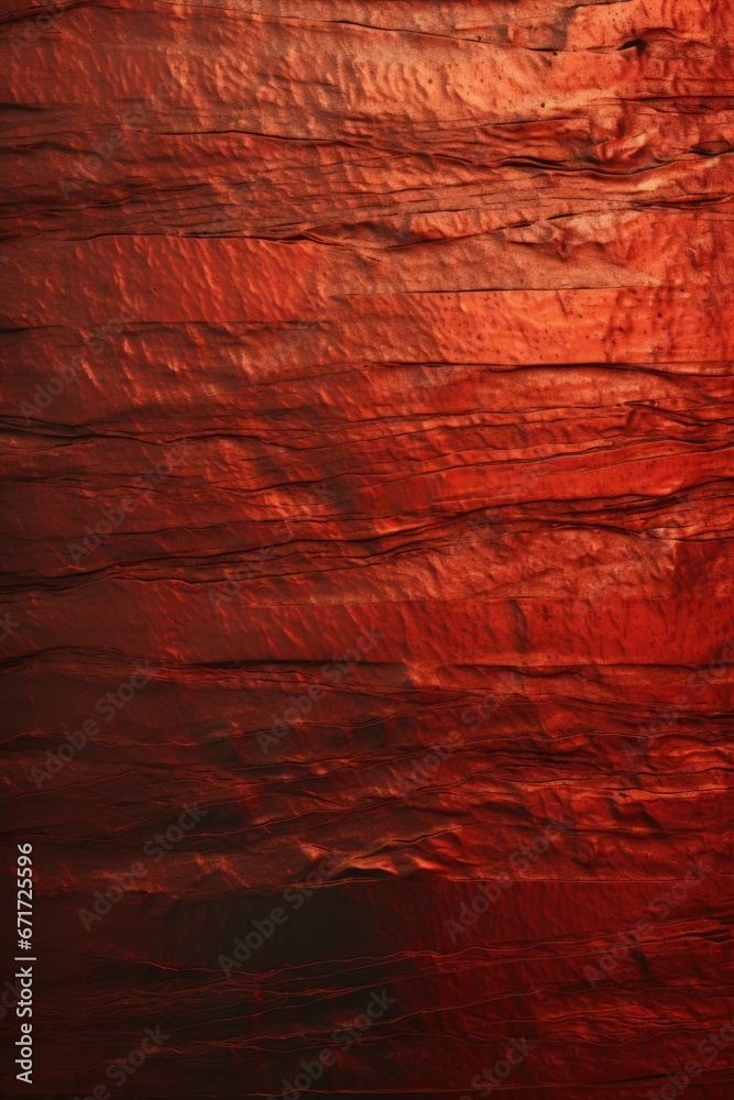 Poster A close-up view of a red paper background. This versatile image can be used for various projects