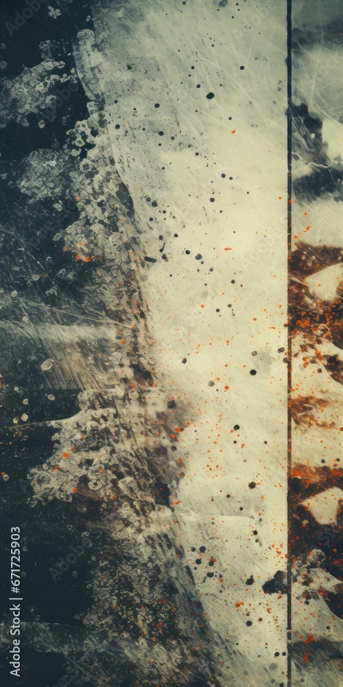 Aufkleber a collection of two different pictures showcasing dirty surfaces. these images capture the texture a