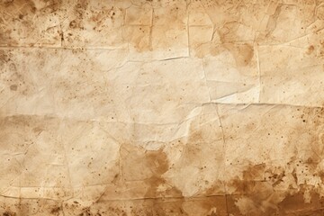 A piece of brown paper with stains. Can be used as a background or texture in various design projects.