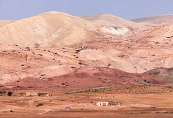 Morocco desert landscape 