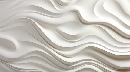 Fototapeta premium Abstract image with white waves and curve in background.