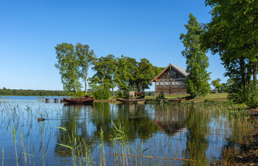Kizhi Historical Park is an open-air museum of wooden architecture