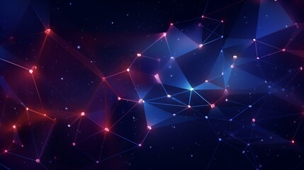 abstract background with triangles and stars