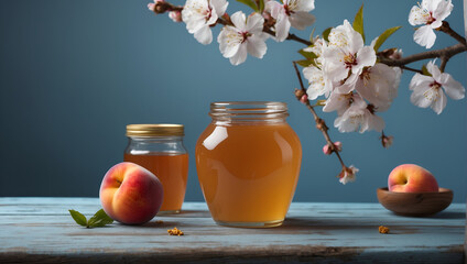 jar of honey - Powered by Adobe
