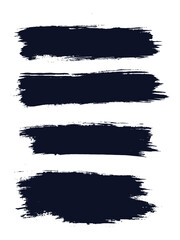 Black color brush stroke scribble background