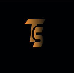 TS creative letter logo desing make by adobe illustrator.