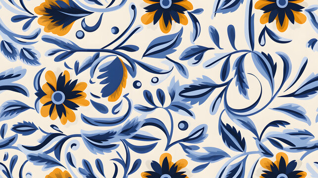 Traditional Mediterranean artisanal pottery patterns