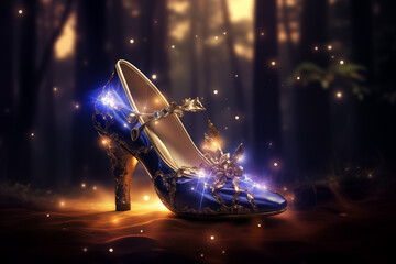 Magic Cinderella Show in a wood
