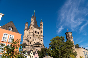 Great Saint Martin Church Cologne, Germany