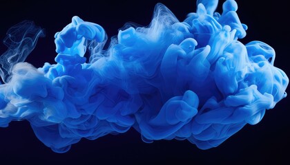 
blue smoke shadow  celestial , space fade Cloud ,abstract background 