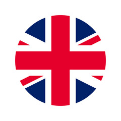 United Kingdom of Great Britain flag simple illustration for independence day or election