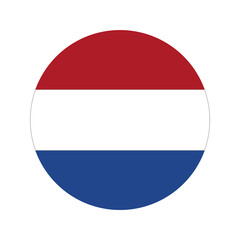 Netherlands flag simple illustration for independence day or election