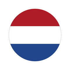 Netherlands flag simple illustration for independence day or election