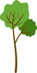 Green tree illustration