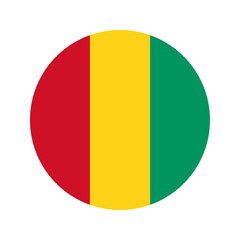 Guinea flag simple illustration for independence day or election