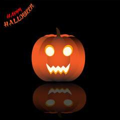 halloween pumpkin vector happy halloween