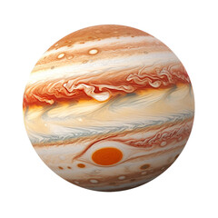 Jupiter planet isolated