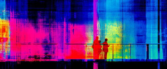 Abstract Color Modern Digital Art Banner Wall Art Wallpaper Background Digital Art AI Painting Illustration 3D Effect Design Nature Live