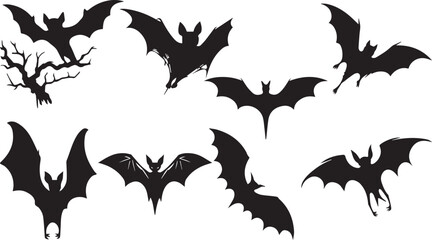 Halloween Bat EPS, Halloween Bat Silhouette, Halloween Bat Vector, Halloween Bat Cut File, Halloween Bat Vector
