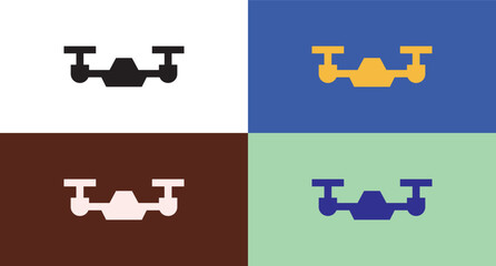 Drone icon illustration isolated vector sign symbol