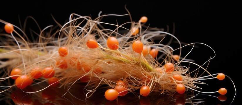 The genus Cuscuta commonly known as dodder is a plant that survives solely by relying on other host plants for its existence