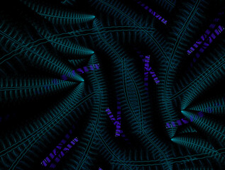 Imaginatory fractal abstract background Image