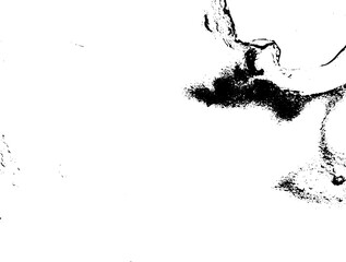 Rustic grunge vector texture with grain and stains. Abstract noise background. Weathered surface. Dirty and damaged. Detailed rough backdrop. Vector graphic illustration with transparent white. EPS10.