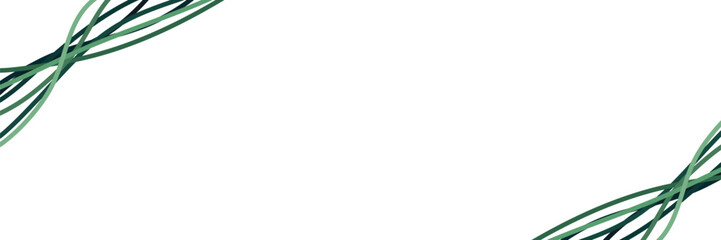 abstract background green lines flowing swirl wavy line pattern vector design illustration good for wallpaper, backdrop, background, web banner, and design template