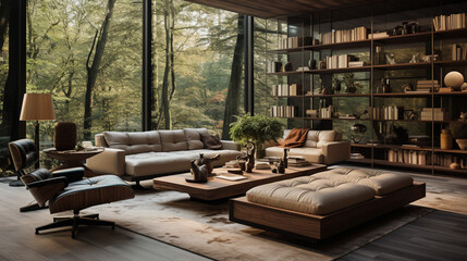 interior living room nature style